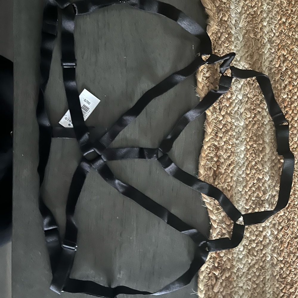 Torrid Black Strappy Bra